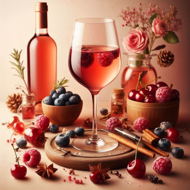 Розовое вино из испанской Риохи